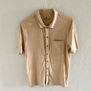 The Normal Brand (Mens) Active Puremeso Button Down Polo